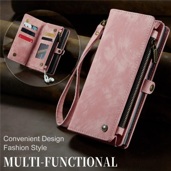 Alternative view of CaseMe Samsung Galaxy A13 5G Wallet Case with Wrist Strap