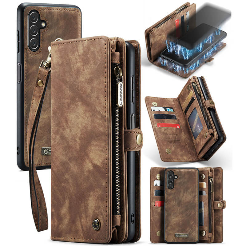 CaseMe Samsung Galaxy A13 5G Wallet Case with Wrist Strap