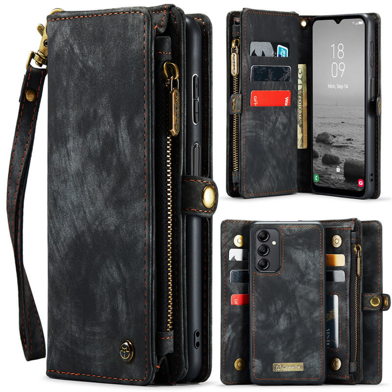 CaseMe Samsung Galaxy A14 Wallet Case with Wrist Strap - Image 10