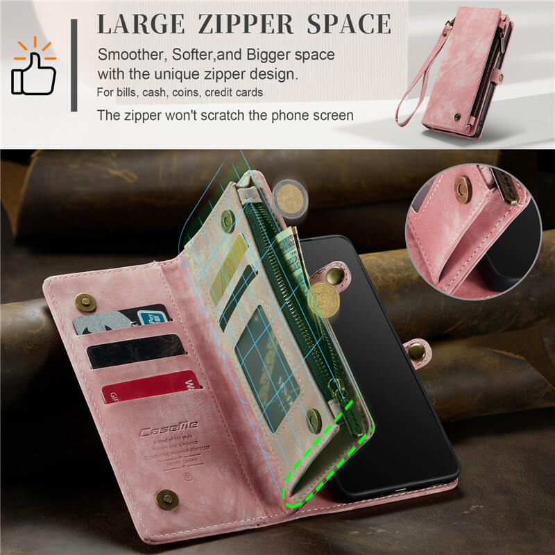 CaseMe Samsung Galaxy A32 5G Wallet Case with Wrist Strap - Image 6