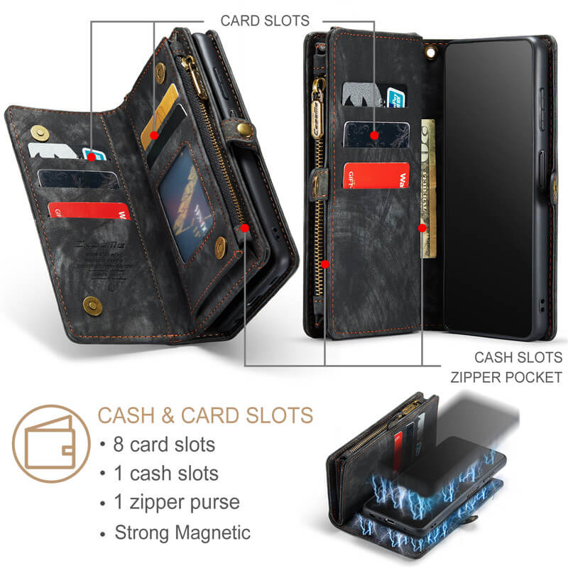 CaseMe Samsung Galaxy A32 5G Wallet Case with Wrist Strap - Image 3