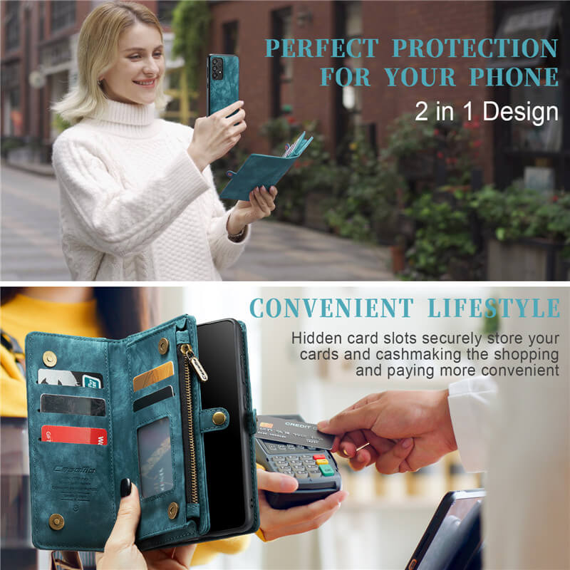 CaseMe Samsung Galaxy A33 5G Wallet Case with Wrist Strap - Image 5