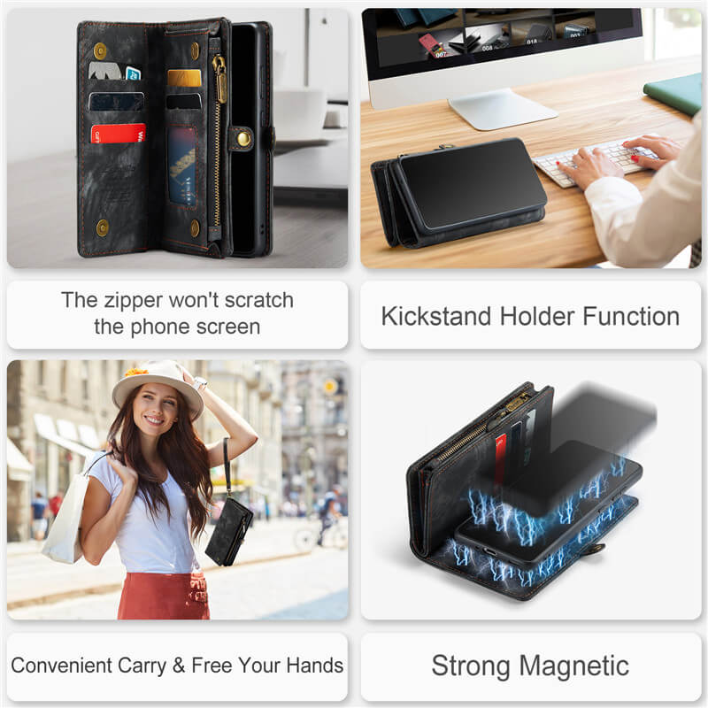 CaseMe Samsung Galaxy A33 5G Wallet Case with Wrist Strap - Image 4