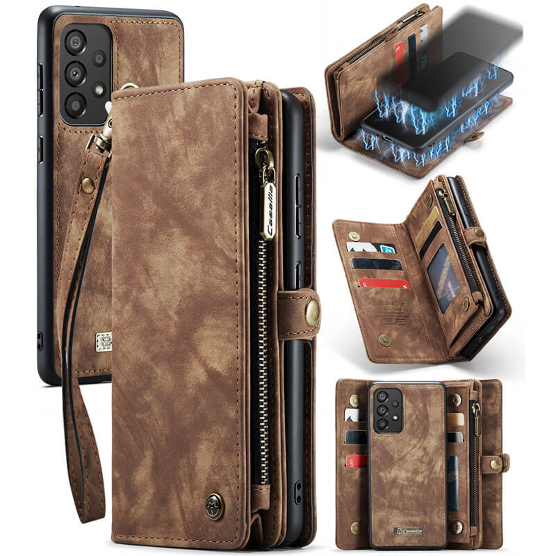 CaseMe Samsung Galaxy A33 5G Wallet Case with Wrist Strap
