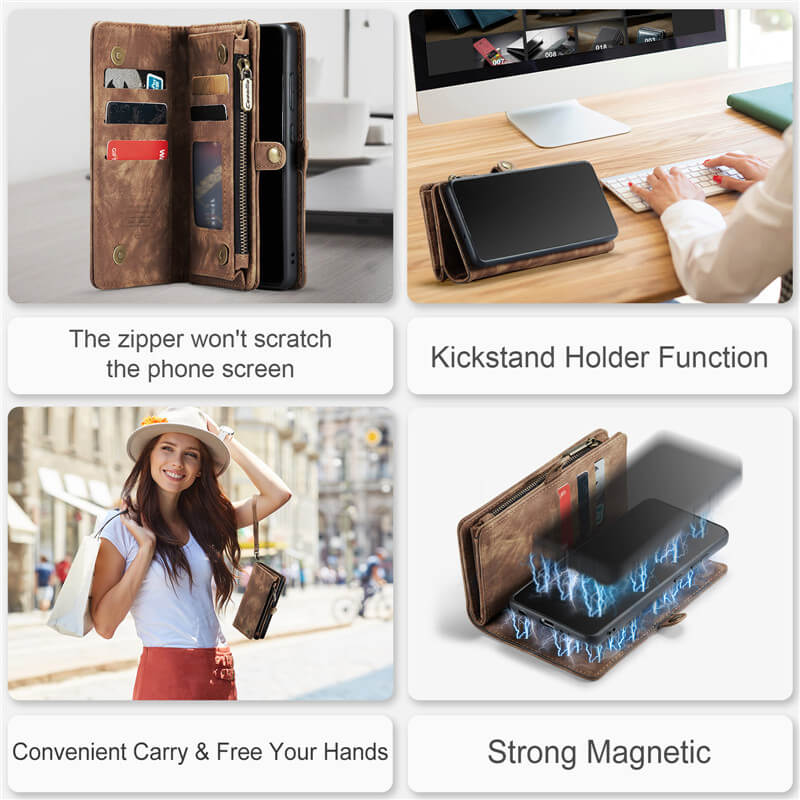CaseMe Samsung Galaxy A50 Wallet Case with Wrist Strap - Image 4