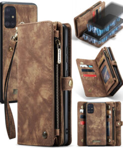 CaseMe Samsung Galaxy A51 4G Wallet Case with Wrist Strap
