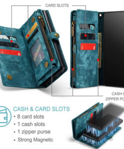 CaseMe Samsung Galaxy A52 Wallet Case with Wrist Strap - Image 3