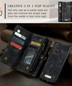CaseMe Samsung Galaxy A52 Wallet Case with Wrist Strap - Image 7