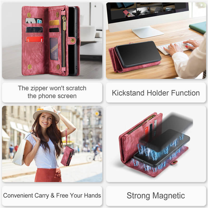 CaseMe Samsung Galaxy A53 5G Wallet Case with Wrist Strap - Image 4