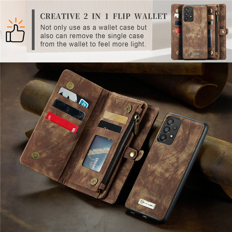 CaseMe Samsung Galaxy A53 5G Wallet Case with Wrist Strap - Image 7