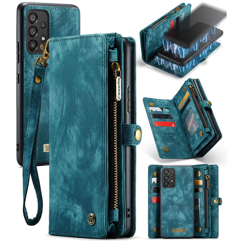 CaseMe Samsung Galaxy A53 5G Wallet Case with Wrist Strap
