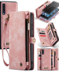 CaseMe Samsung Galaxy A70 Wallet Case with Wrist Strap