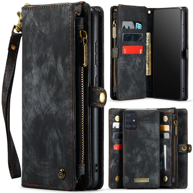 CaseMe Samsung Galaxy A71 4G Wallet Case with Wrist Strap - Image 10