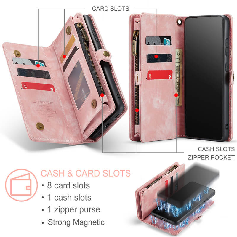 CaseMe Samsung Galaxy A71 4G Wallet Case with Wrist Strap - Image 3