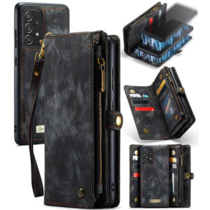 CaseMe Samsung Galaxy A72 Wallet Case with Wrist Strap