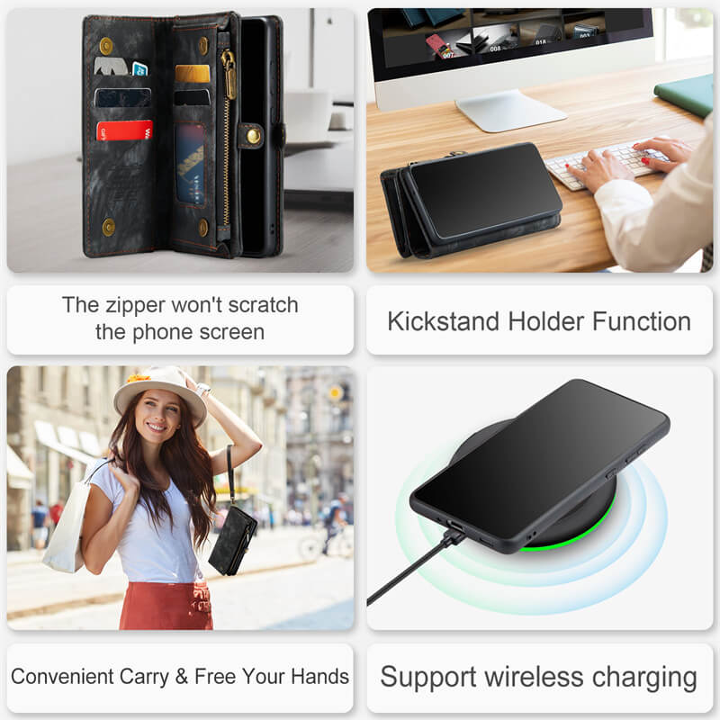 CaseMe Samsung Galaxy S20 Wallet Case with Wrist Strap - Image 4