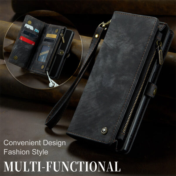 Alternative view of CaseMe Samsung Galaxy S20 FE Wallet Case with Wrist Strap
