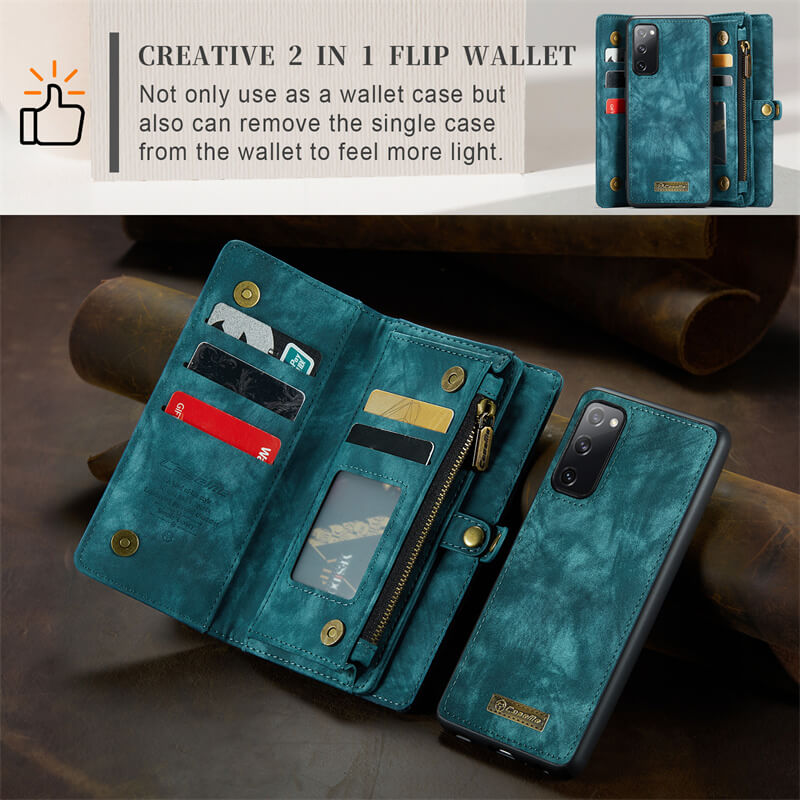 CaseMe Samsung Galaxy S20 FE Wallet Case with Wrist Strap - Image 8