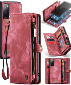 CaseMe Samsung Galaxy S20 FE Wallet Case with Wrist Strap