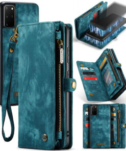 CaseMe Samsung Galaxy S20 Plus Wallet Case with Wrist Strap