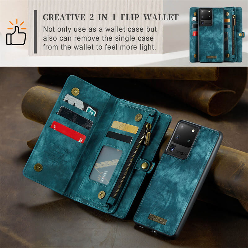 CaseMe Samsung Galaxy S20 Ultra Wallet Case with Wrist Strap - Image 7