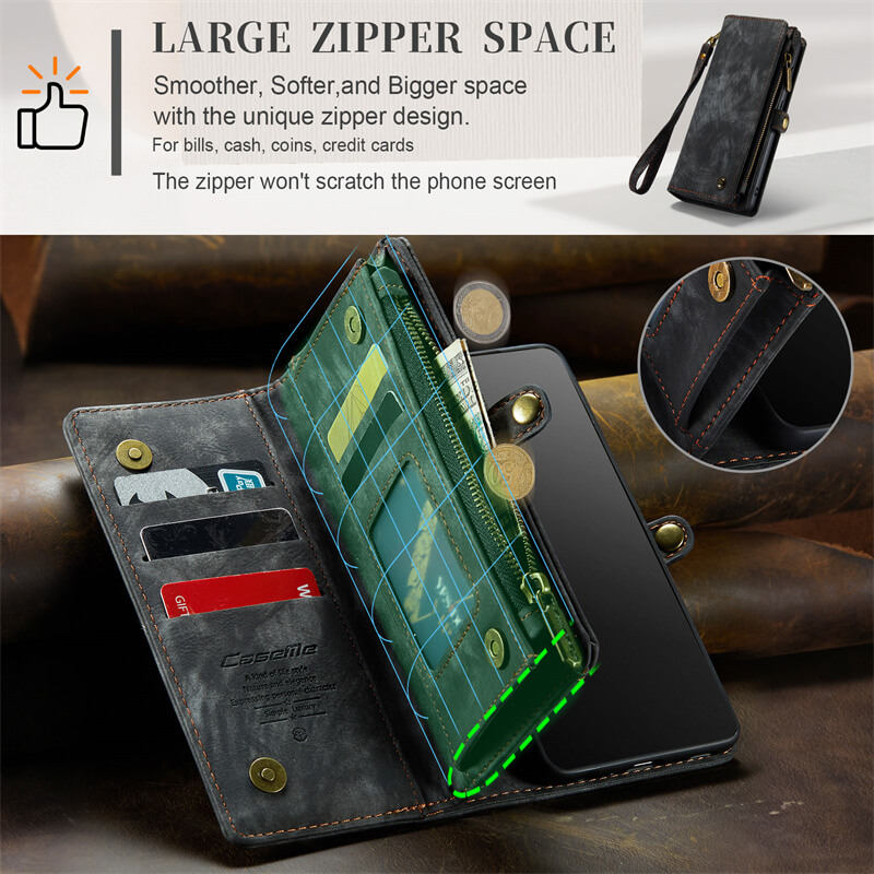 CaseMe Samsung Galaxy S21 Wallet Case with Wrist Strap - Image 6