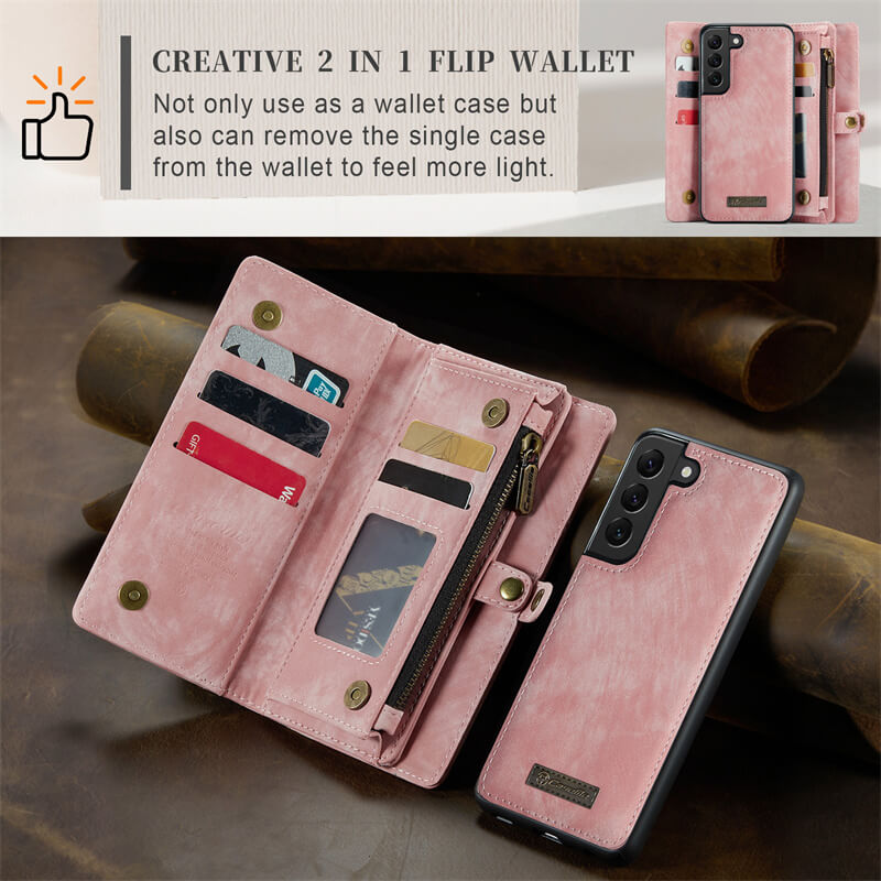 CaseMe Samsung Galaxy S21 Plus Wallet Case with Wrist Strap - Image 7