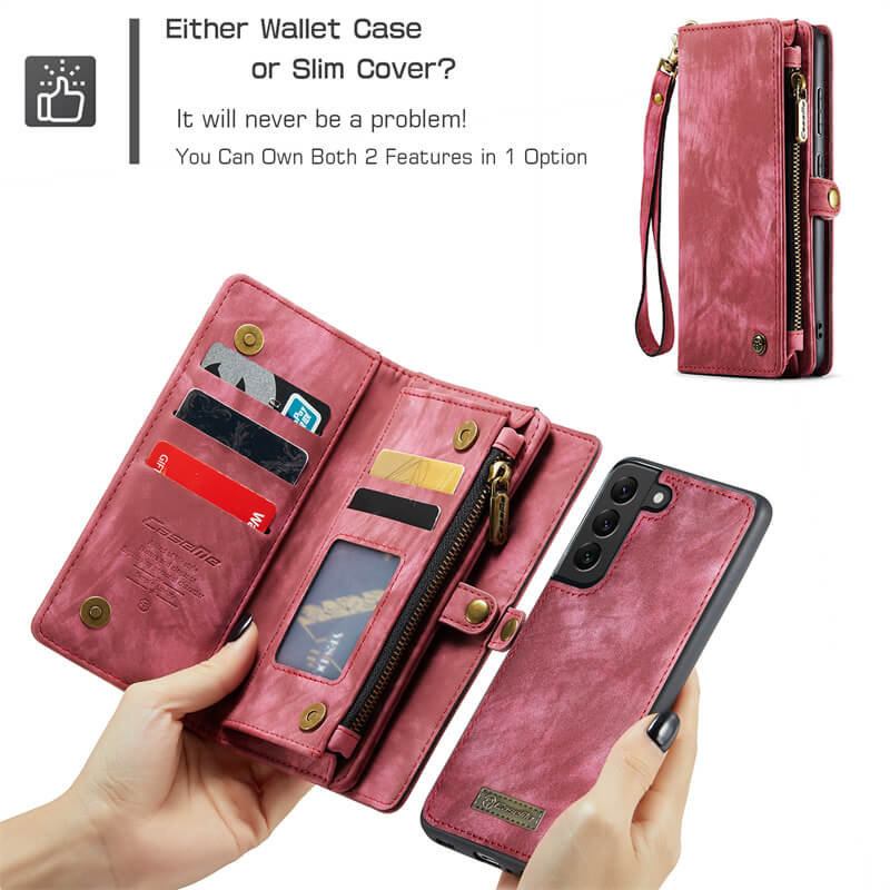 CaseMe Samsung Galaxy S21 Plus Wallet Case with Wrist Strap - Image 8