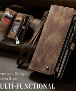 Alternative view of CaseMe Samsung Galaxy S21 FE Wallet Case with Wrist Strap