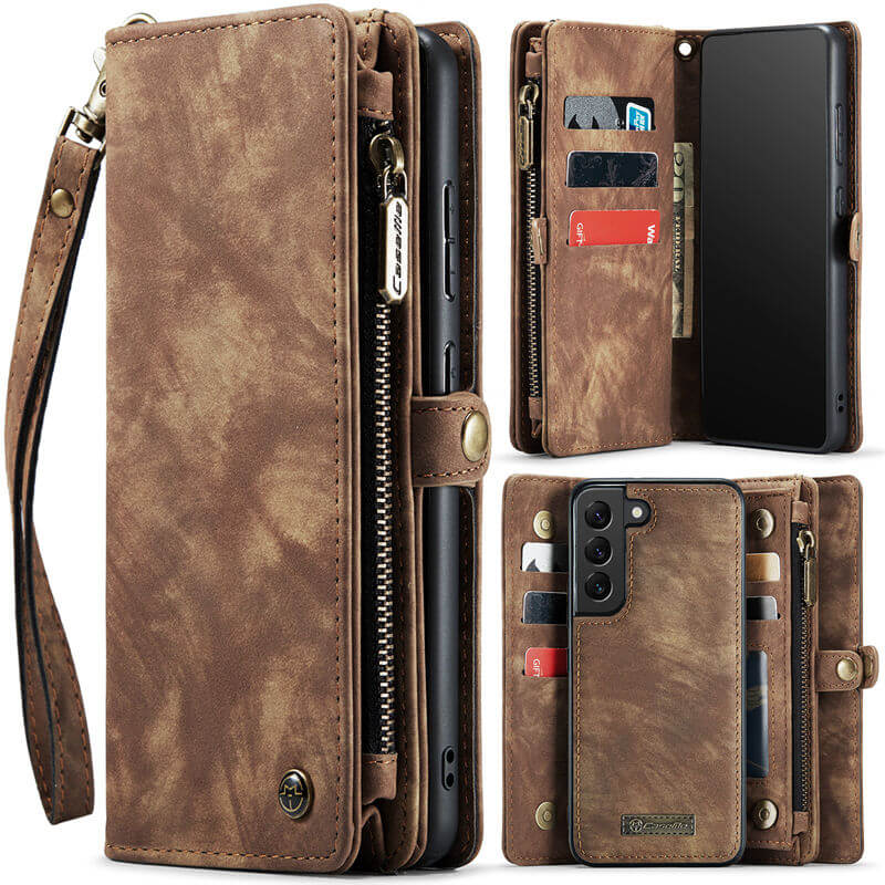CaseMe Samsung Galaxy S22 Plus Wallet Case with Wrist Strap - Image 10