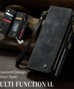 Alternative view of CaseMe Samsung Galaxy S22 Ultra Wallet Case with Wrist Strap