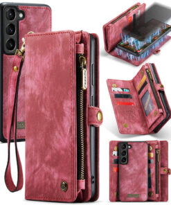 CaseMe Samsung Galaxy S23 Plus Wallet Case with Wrist Strap