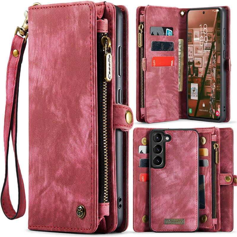 CaseMe Samsung Galaxy S23 Plus Wallet Case with Wrist Strap - Image 11