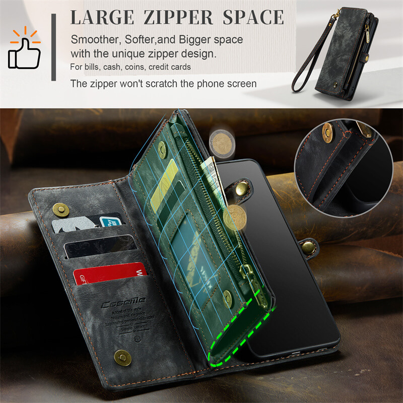 CaseMe iPhone 11 Wallet Case with Wrist Strap - Image 6