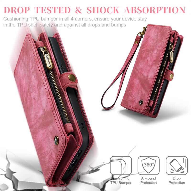 CaseMe iPhone 11 Pro Max Wallet Case with Wrist Strap - Image 9