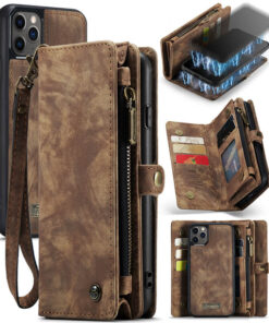 CaseMe iPhone 11 Pro Wallet Case with Wrist Strap