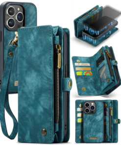 CaseMe iPhone 14 Pro Max Wallet Case with Wrist Strap