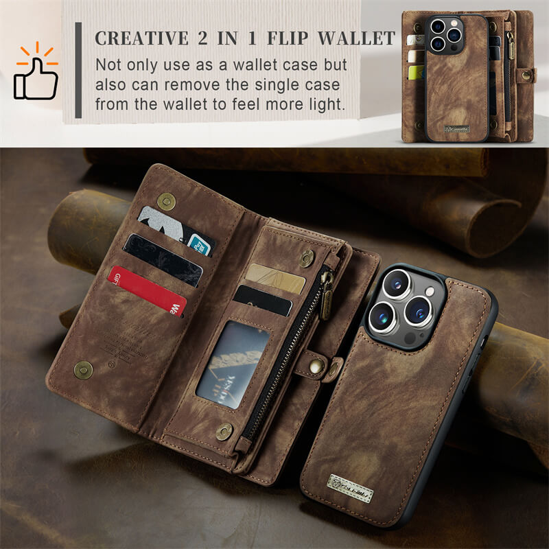 CaseMe iPhone 14 Pro Max Wallet Case with Wrist Strap - Image 7