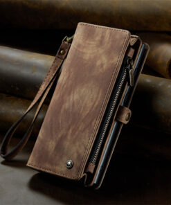Alternative view of CaseMe iPhone 14 Pro Max Wallet Case with Wrist Strap