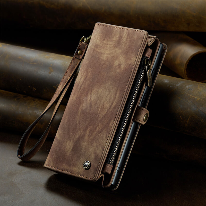 CaseMe iPhone 14 Pro Max Wallet Case with Wrist Strap