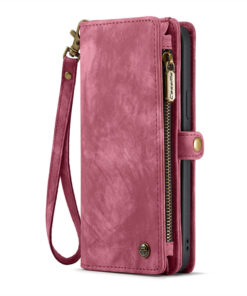 Alternative view of CaseMe iPhone 15 Plus Wallet Magnetic Case with Wrist Strap