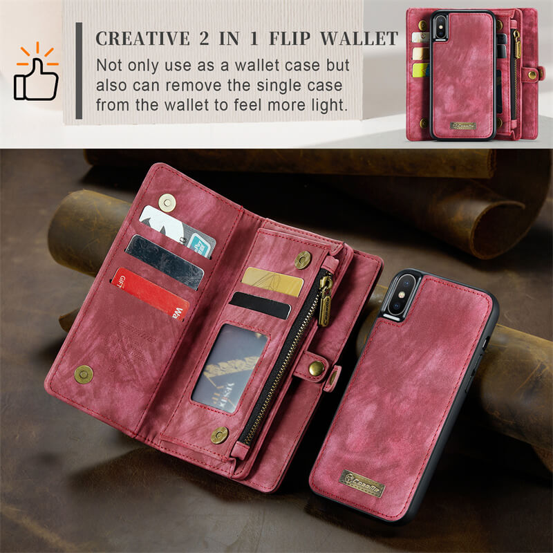 CaseMe iPhone X/XS Wallet Case with Wrist Strap - Image 7
