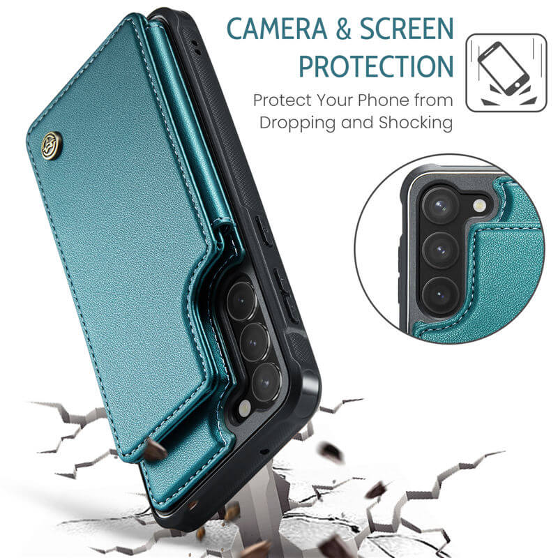 CaseMe Samsung Galaxy S23 RFID Blocking Card Holder Case - Image 10