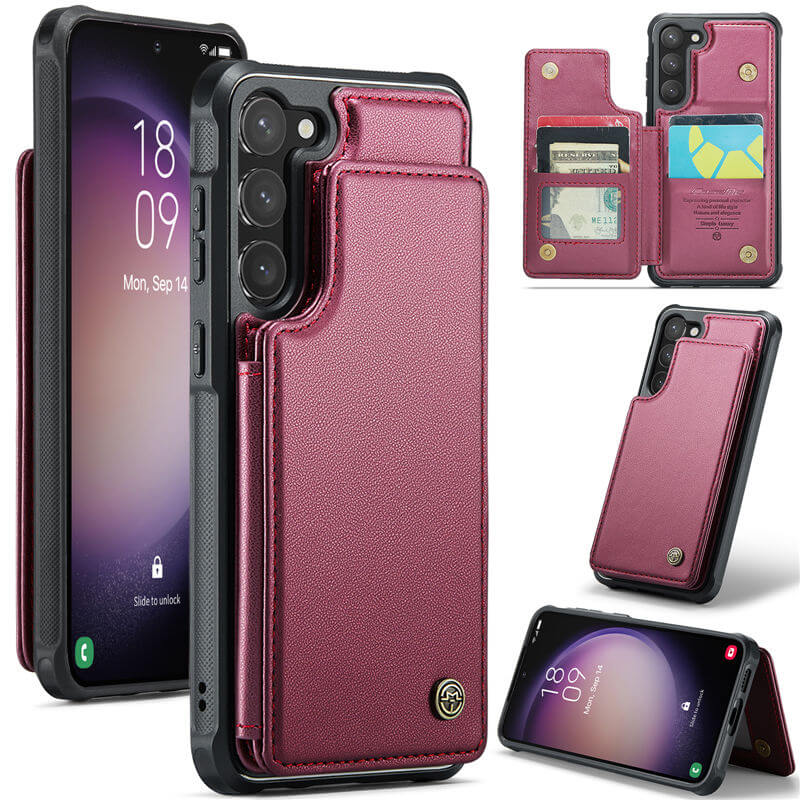 CaseMe Samsung Galaxy S23 RFID Blocking Card Holder Case