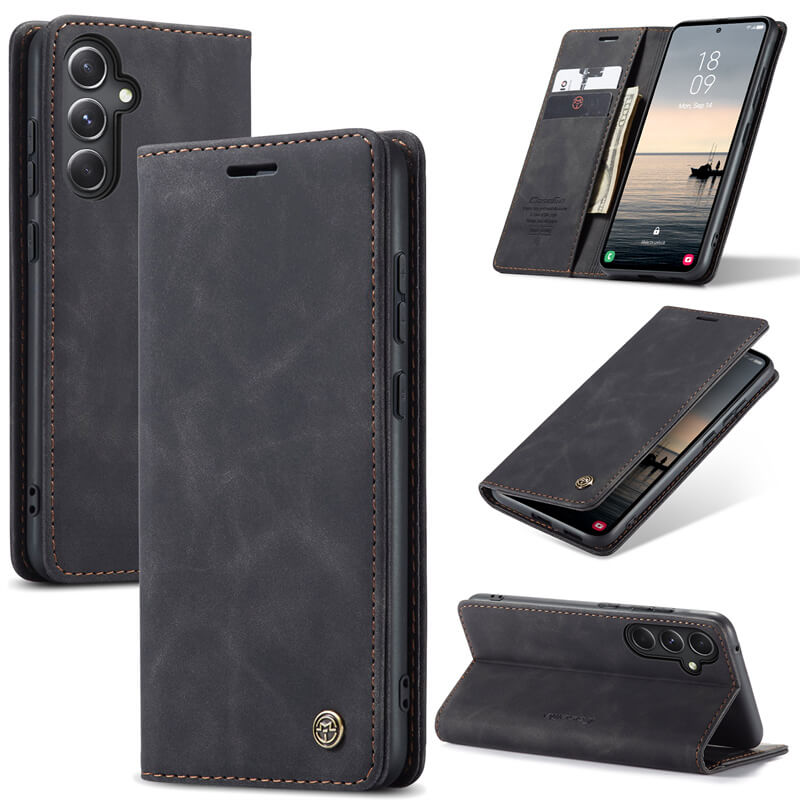 CaseMe Samsung Galaxy S23 FE Wallet Suede Leather Case