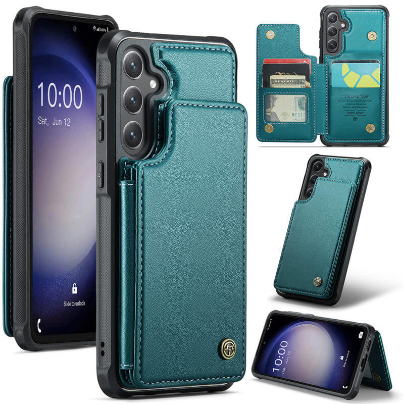 CaseMe Samsung Galaxy S23 FE RFID Blocking Card Holder Case