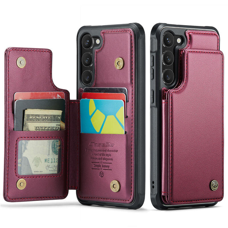 CaseMe Samsung Galaxy S23 Plus RFID Blocking Card Holder Case - Image 11