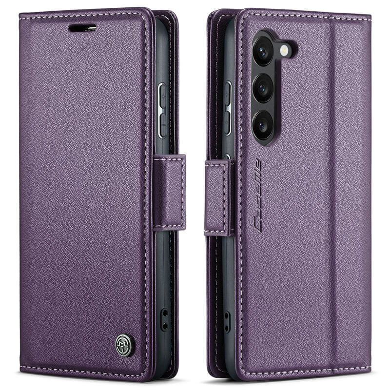 CaseMe Samsung Galaxy S24 Wallet RFID Blocking Magnetic Buckle Case - Image 11