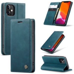 CaseMe iPhone 12 Mini Wallet Suede Leather Case