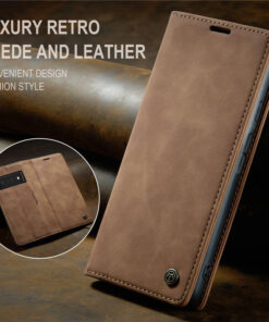 Alternative view of CaseMe Google Pixel 6 Pro Wallet Suede Leather Case
